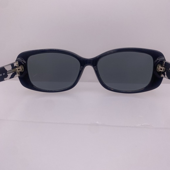 Coach Sunglasses Women FRAME ONLY HC8168 56-16-135 Black Crystal Mosaic 809 - Picture 14 of 16